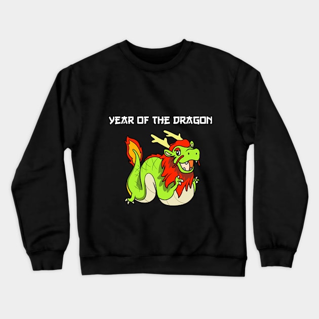 Dragon Zodiac Crewneck Sweatshirt by WildSloths